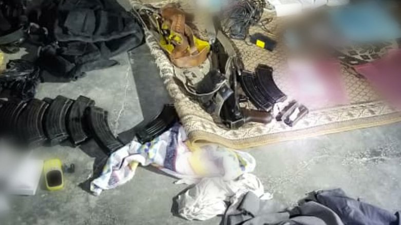 One ISIS suspect was arrested in Deir al-Zor (Photo: SDF's Coordination and Military Operations Center).